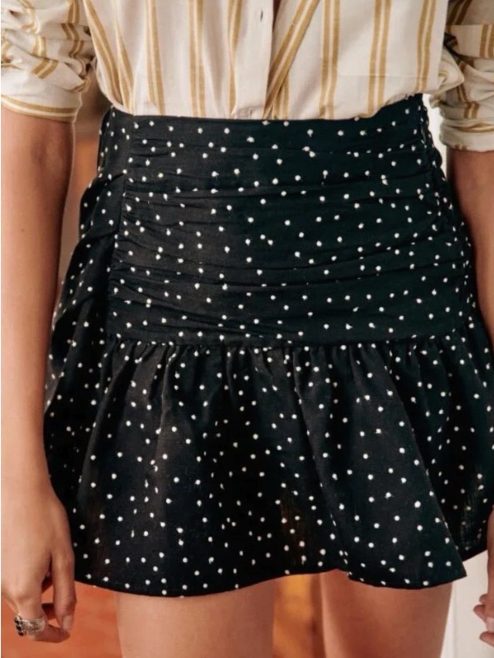 Sezane Julia Mini Skirt (36)